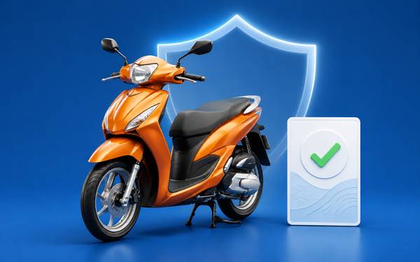 Bảo hiểm bắt buộc TNDS của chủ xe máy