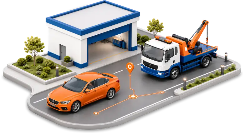 Mạng lưới garage liên kết PTISOS Drive